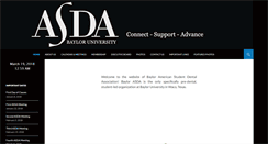 Desktop Screenshot of baylorasda.com